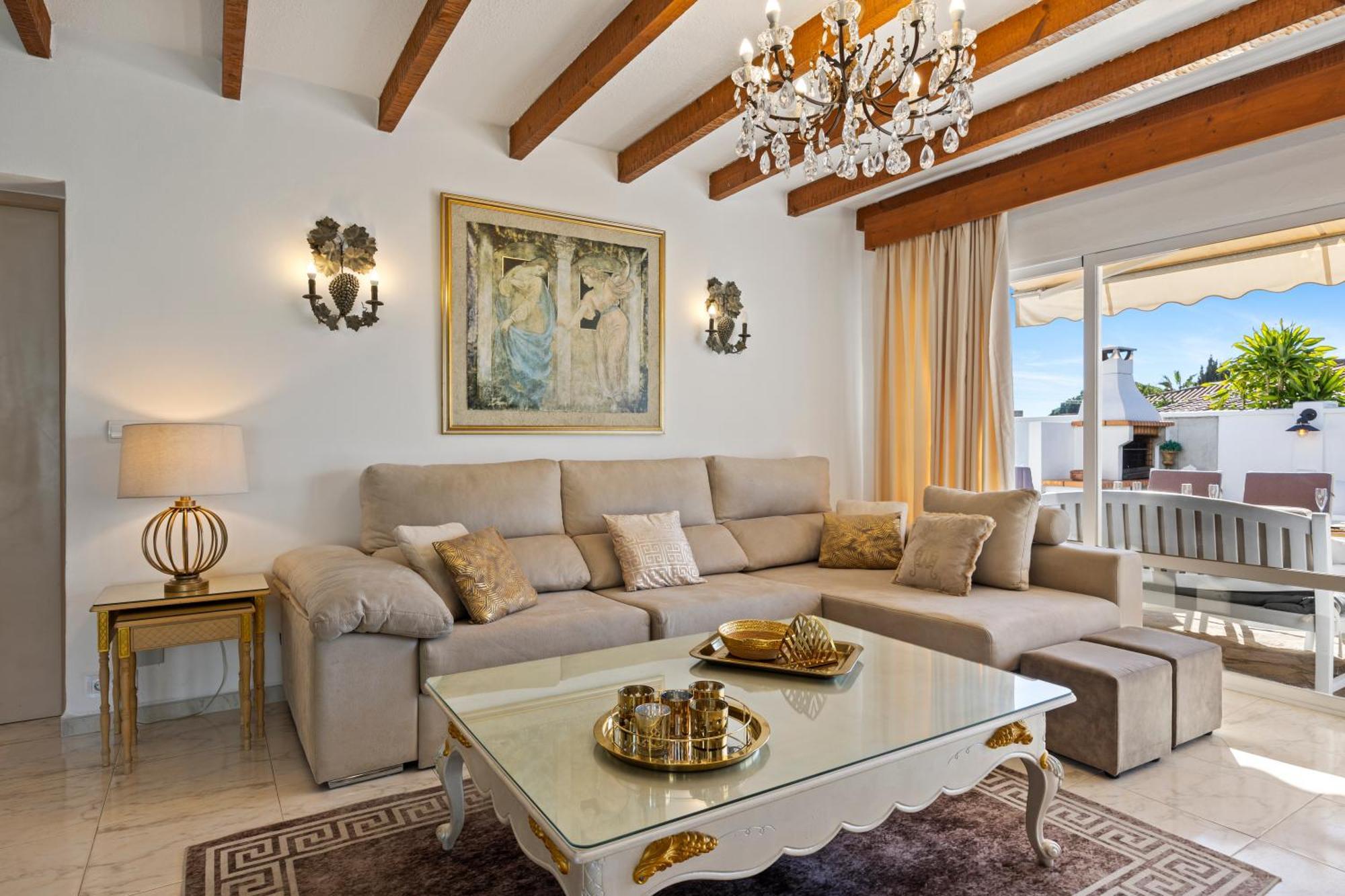 Villa Casacara Marbella Beachside Costabella -Spain Exterior photo
